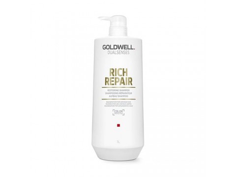 GOLDWELL Šampūnas Pažeistiems Plaukams Goldwell Rich Repair Restoring Shampoo 1000ml